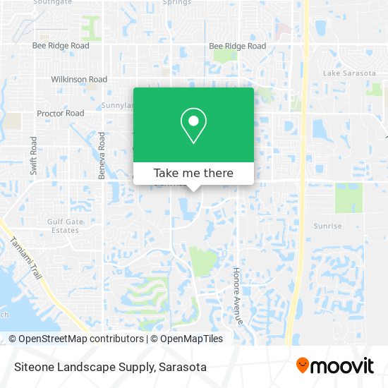 Siteone Landscape Supply map