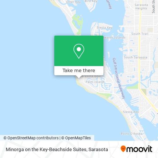 Minorga on the Key-Beachside Suites map