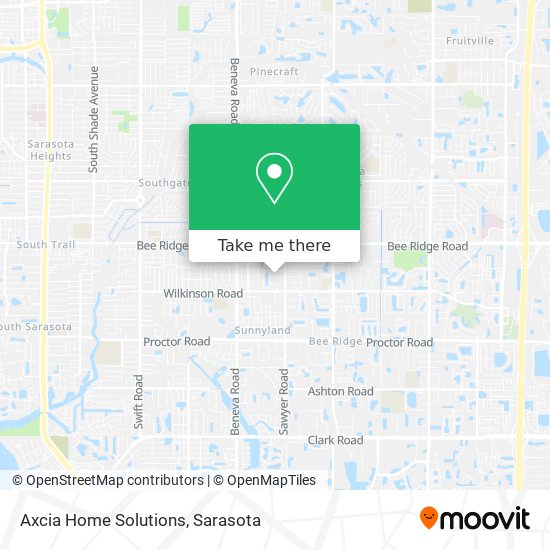 Axcia Home Solutions map