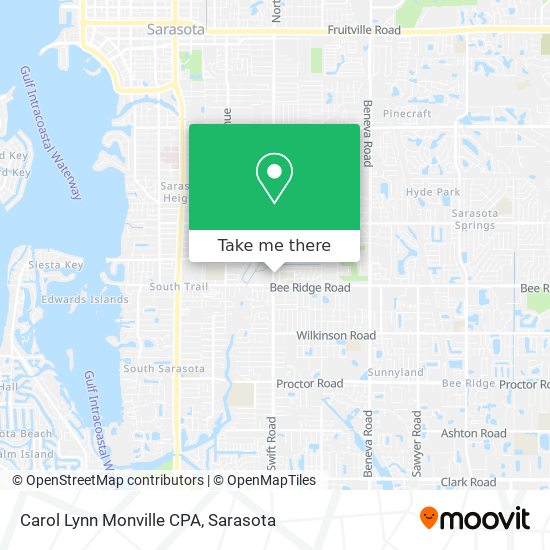 Carol Lynn Monville CPA map