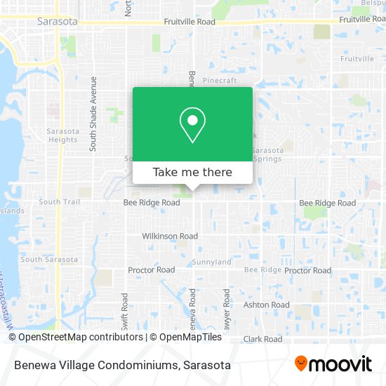 Benewa Village Condominiums map