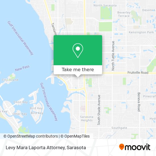Mapa de Levy Mara Laporta Attorney