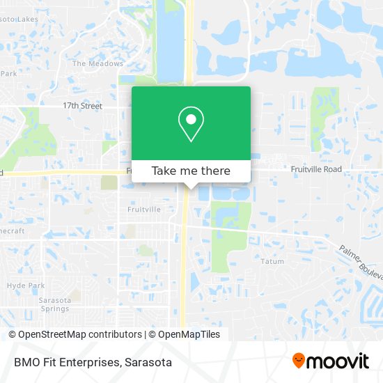 Mapa de BMO Fit Enterprises