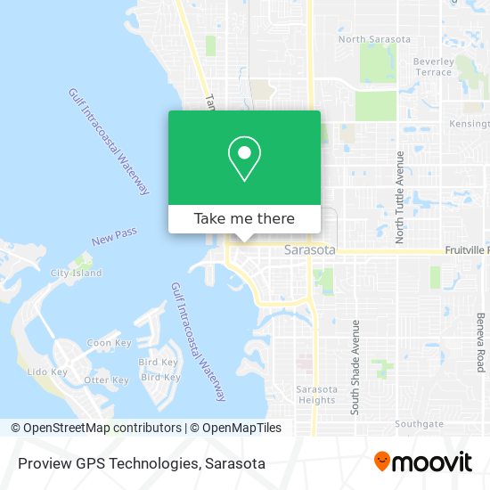 Proview GPS Technologies map