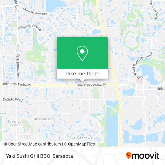 Yaki Sushi Grill BBQ map