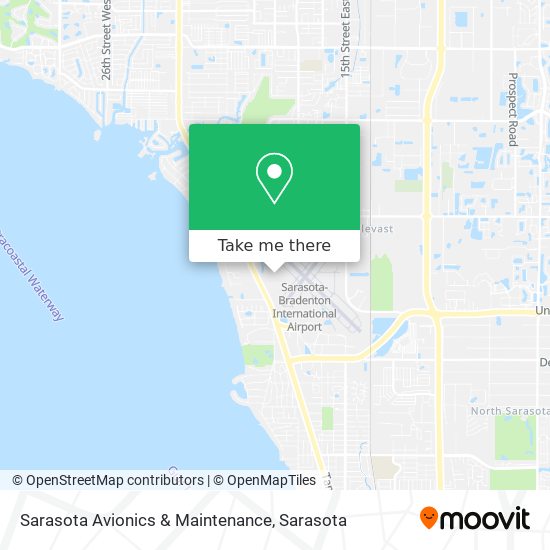 Sarasota Avionics & Maintenance map