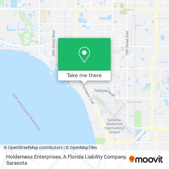 Holderness Enterprises, A Florida Liability Company map