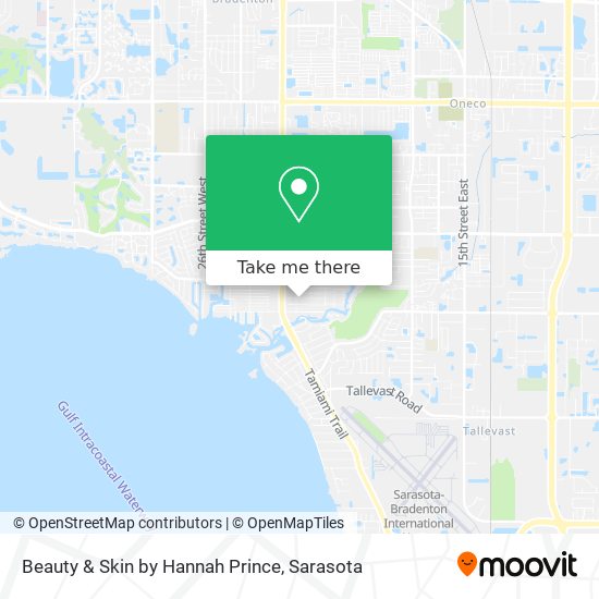 Beauty & Skin by Hannah Prince map