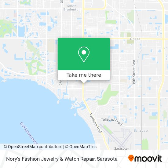 Mapa de Nory's Fashion Jewelry & Watch Repair