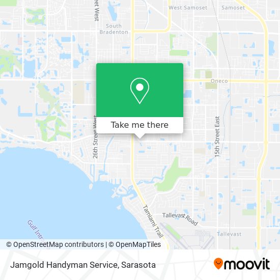 Jamgold Handyman Service map