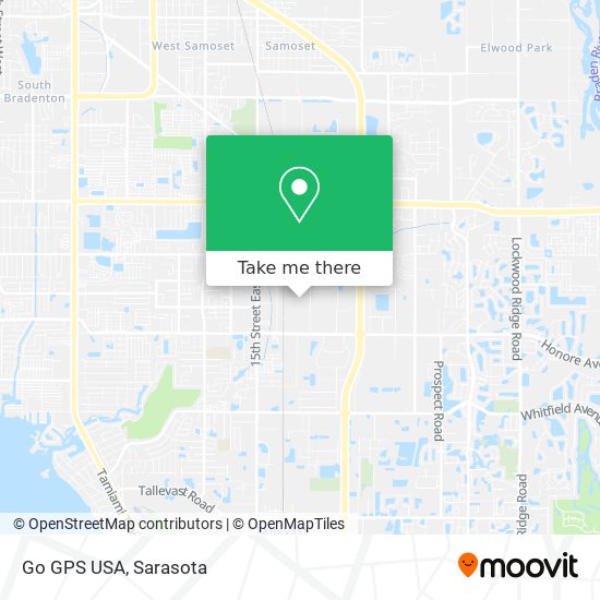Mapa de Go GPS USA