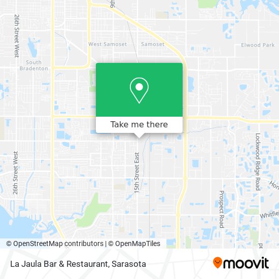 La Jaula Bar & Restaurant map