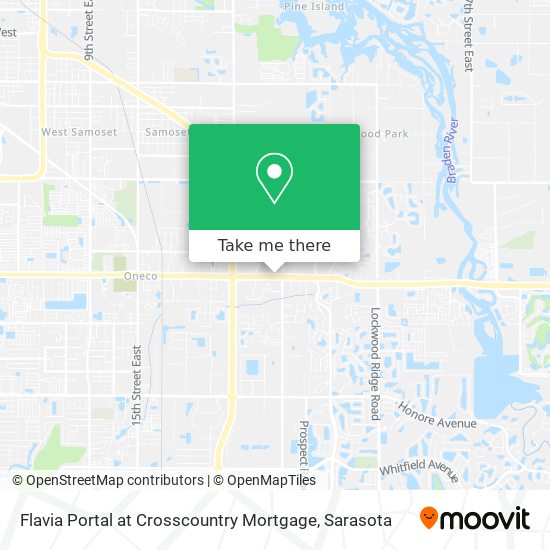 Flavia Portal at Crosscountry Mortgage map