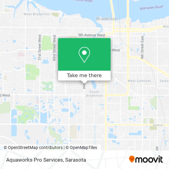 Mapa de Aquaworks Pro Services