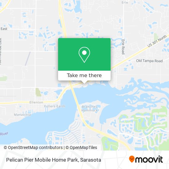 Mapa de Pelican Pier Mobile Home Park