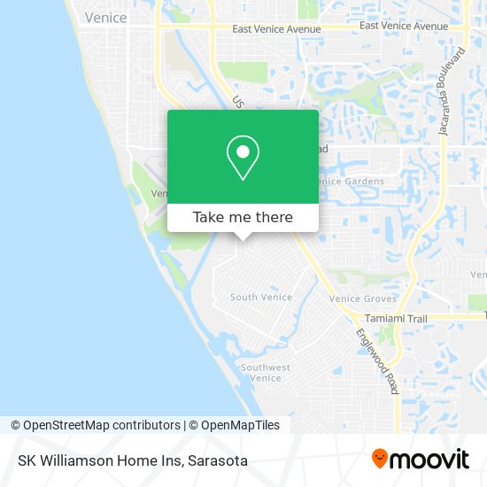 SK Williamson Home Ins map