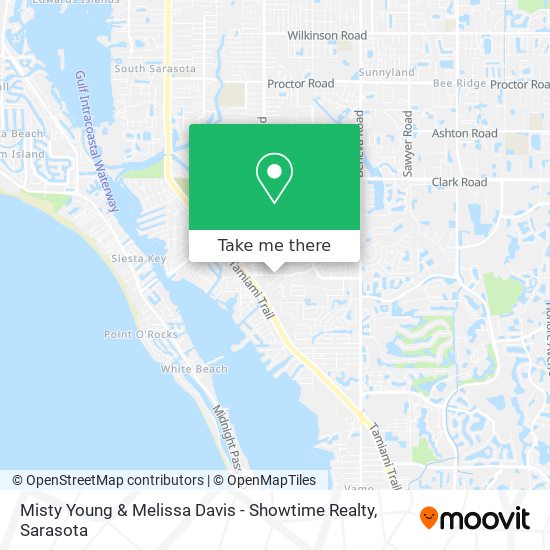 Misty Young & Melissa Davis - Showtime Realty map