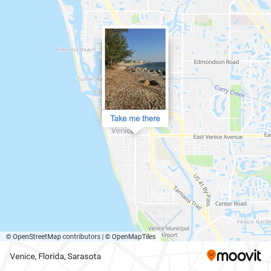 Venice, Florida map