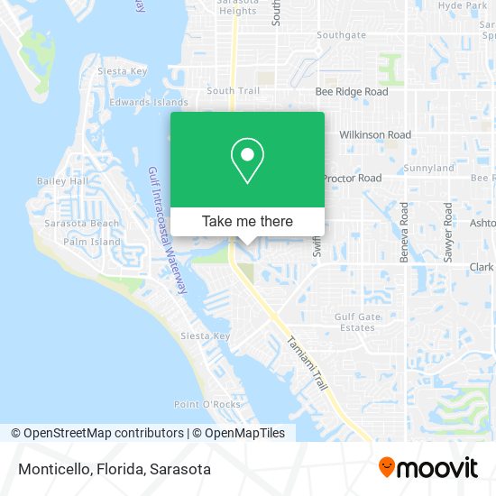 Monticello, Florida map