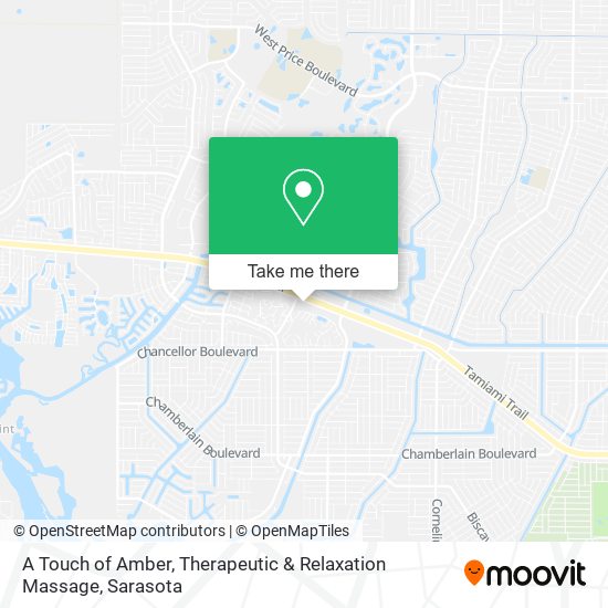 Mapa de A Touch of Amber, Therapeutic & Relaxation Massage