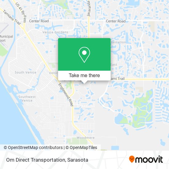Mapa de Om Direct Transportation