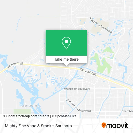 Mighty Fine Vape & Smoke map