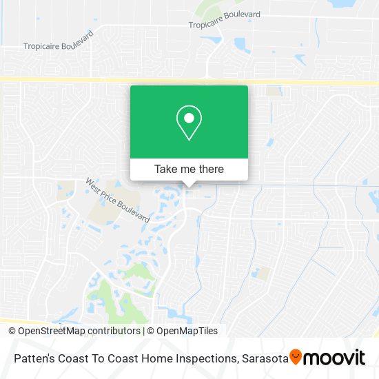 Patten's Coast To Coast Home Inspections map