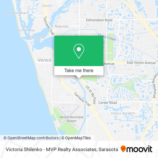 Victoria Shilenko - MVP Realty Associates map