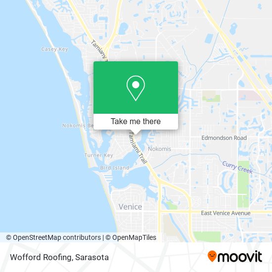 Mapa de Wofford Roofing