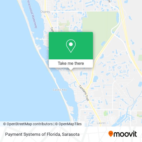 Mapa de Payment Systems of Florida