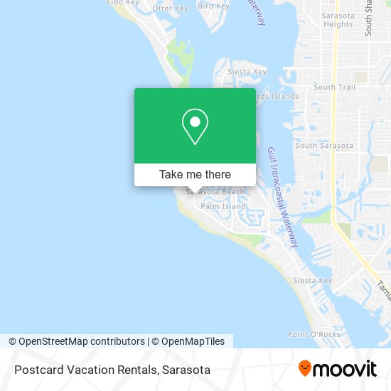 Mapa de Postcard Vacation Rentals