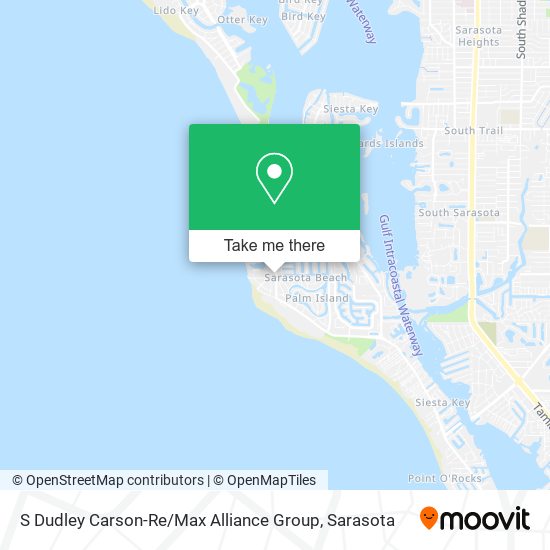 S Dudley Carson-Re / Max Alliance Group map