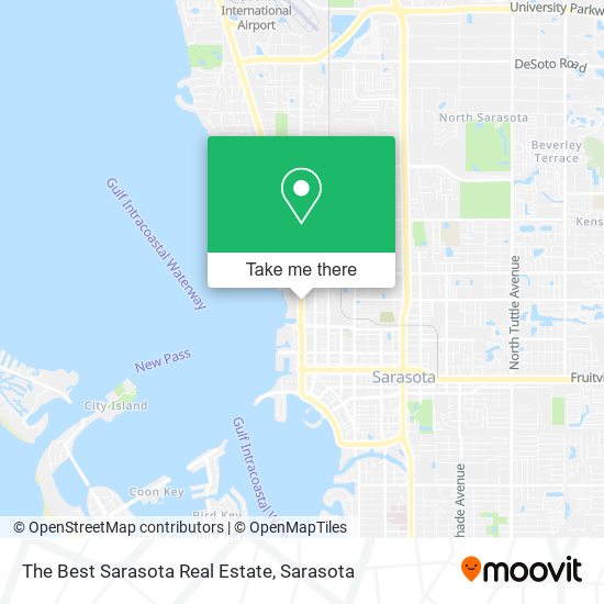 The Best Sarasota Real Estate map