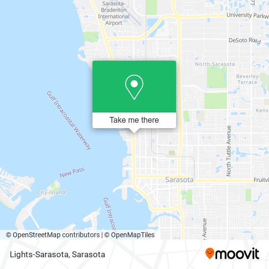 Mapa de Lights-Sarasota