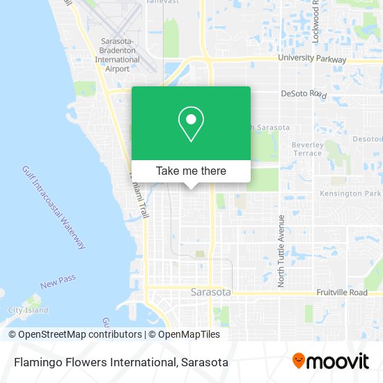 Flamingo Flowers International map