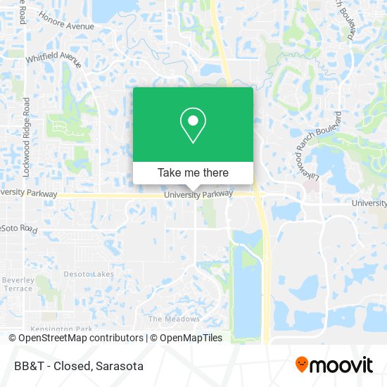 BB&T - Closed map