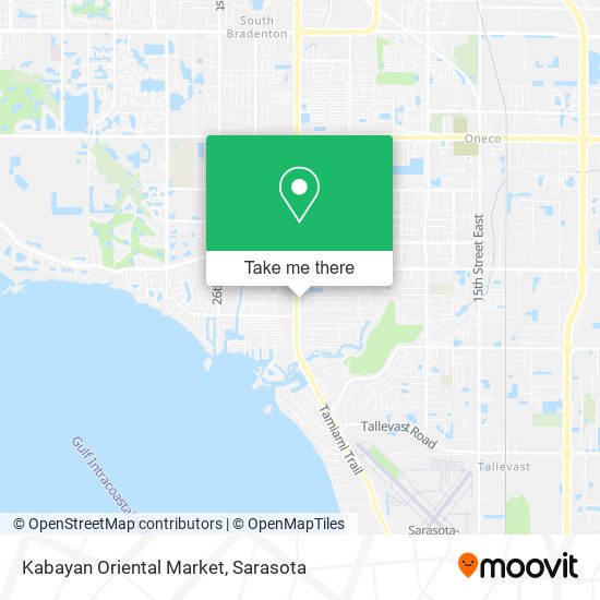 Kabayan Oriental Market map