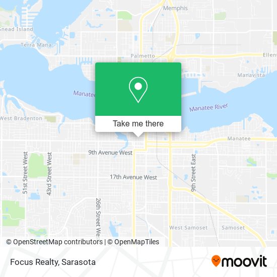 Focus Realty map