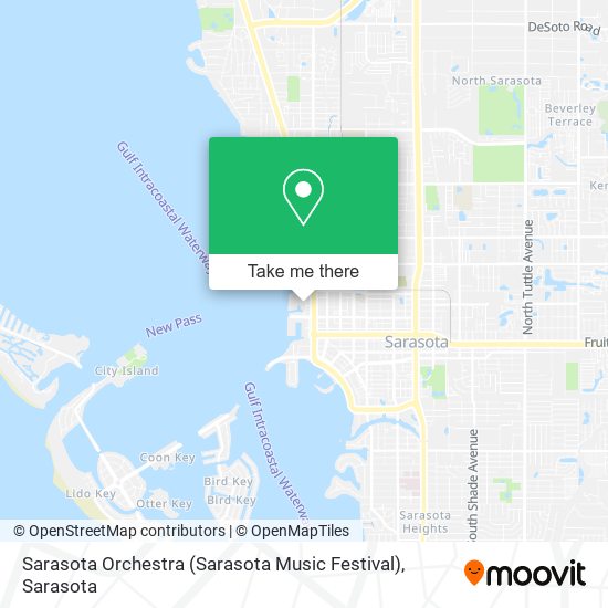 Sarasota Orchestra (Sarasota Music Festival) map