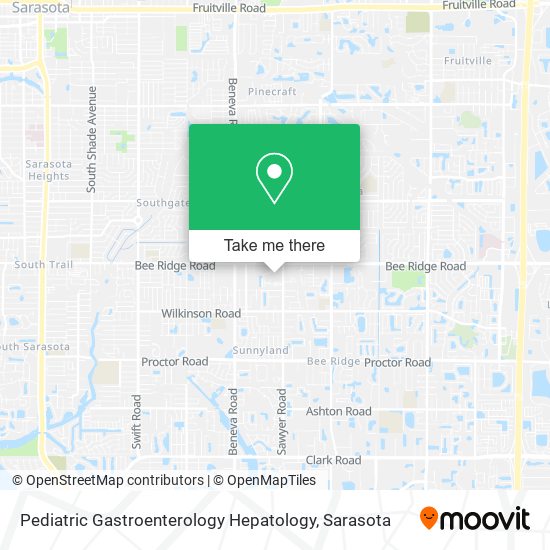 Mapa de Pediatric Gastroenterology Hepatology