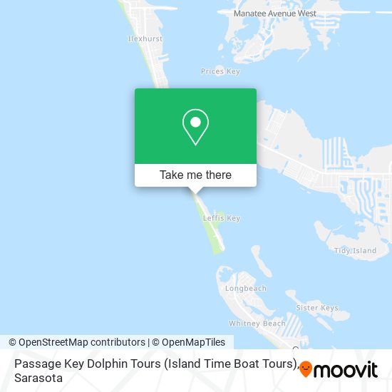 Passage Key Dolphin Tours (Island Time Boat Tours) map