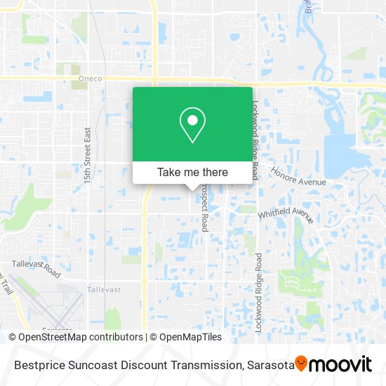 Bestprice Suncoast Discount Transmission map