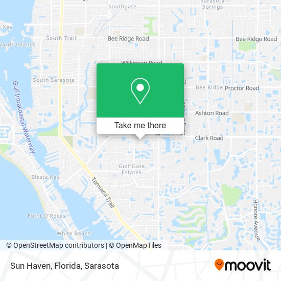 Sun Haven, Florida map