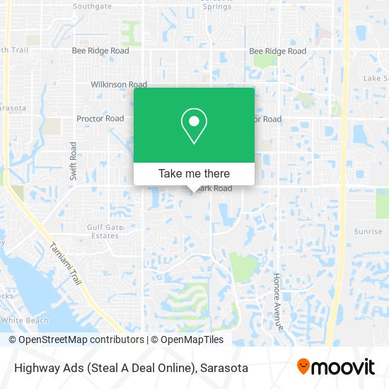 Highway Ads (Steal A Deal Online) map