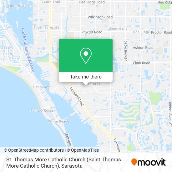 St. Thomas More Catholic Church map