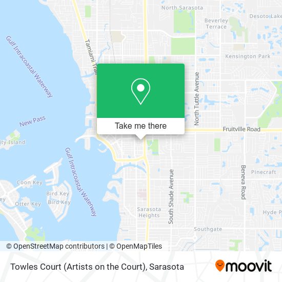 Mapa de Towles Court (Artists on the Court)