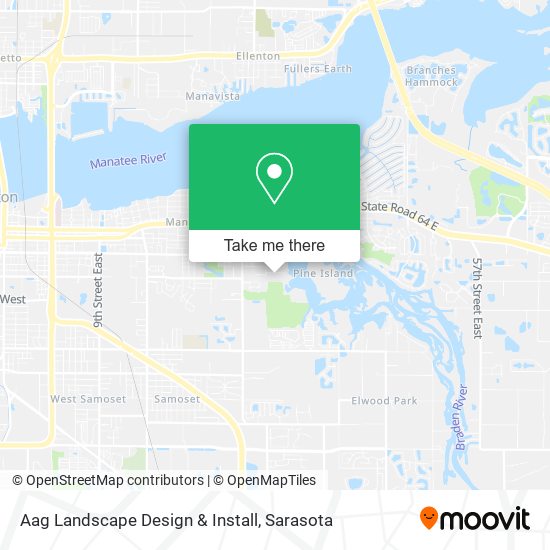 Aag Landscape Design & Install map