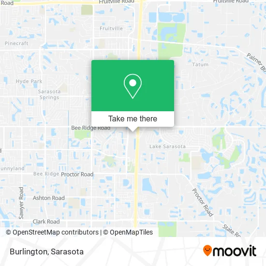 Burlington map