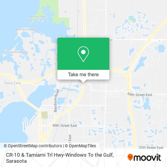 CR-10 & Tamiami Trl Hwy-Windows To the Gulf map