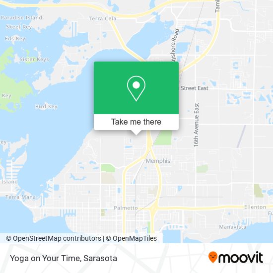 Yoga on Your Time map